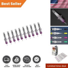 50pcs Assorted Disposable Tattoo Needles - Curved Magnum  Standard RM Sizes