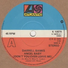 Darrell Banks Angel Baby Atlantic K10879 Soul Northern Motown