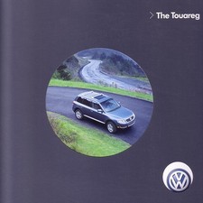 2004 Volkswagen Touareg Sales Brochure Catalog 04 Vw V10 Tdi