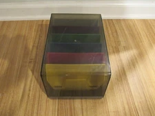 Floppy Disk Storage Case SRW Computer Component Co Minidex 78 Modular View File 