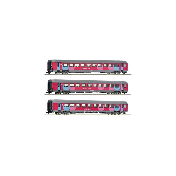 Roco 6200025 3-Piece Set Corail Coach New In Ovp-image