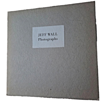 Rare Jeff WALL Photographs Hasselblad Center Award ~ Steidl 2002 VG+ HC slipcase