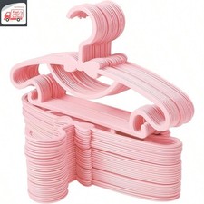 20/10pcs Bowknot Baby Hangers Plastic Nursery Wardrobe Hangers Non-Slip Laundry