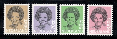 Holland 1981-82 Mi. 1197,1200-02 A Neu ** 100% Regina Beatrix, 65 C,70 C...
