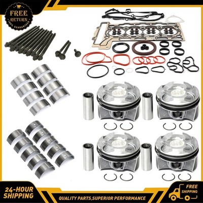 N13 N18 1.6T Engine Pistons Gaskets Bearing Kit CR 11:1 for BMW 118i Mini Cooper
