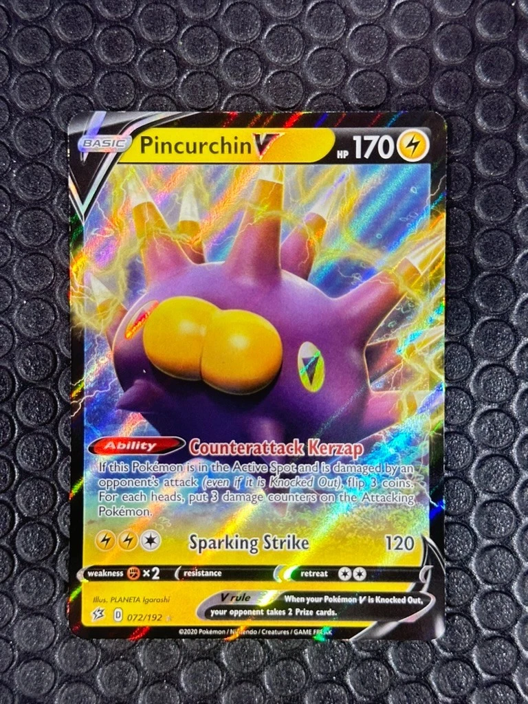Pincurchin V Pokmon TCG Cards for sale | eBay Pincurchin V Pokmon TCG Cards for sale | eBay
