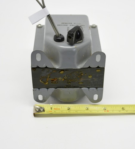 Trasformatore isolante vintage senza marchio testato funzionante - Foto 13 di 13