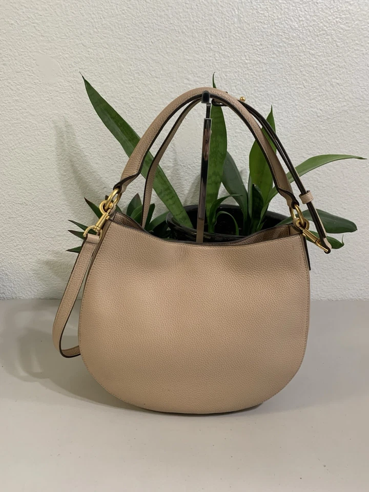 Сумка через плечо TORY BURCH Hobo или через плечо розовая кожа (в отличном состоянии) 11X9 - Изображение 2 из 4