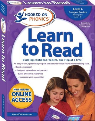 Hooked on Phonics Learn to Read - Level 4: Emergent Readers (Kindergarten | ...