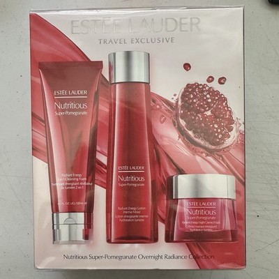 Estée Lauder Recharge Your Radiance Nutritious Super-Pomegranate Overnight Set