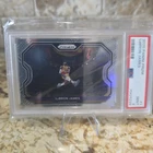 Panini 2020-21 Prizm LeBron James #1 Kobe Tribute PSA 9 Lakers Basketball Card