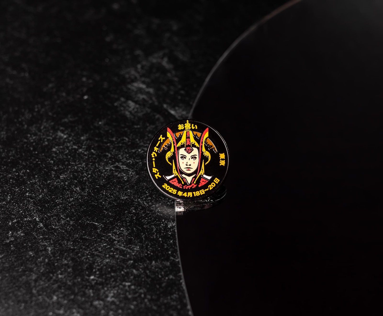 Star Wars Queen Amidala Japanese Enamel Pin | SWC 2025 Exclusive