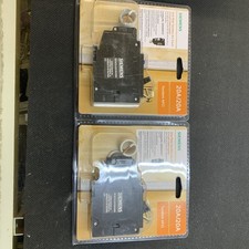 NEW! 2- Siemens QTA Q2020AFCP 1 Pole 20/20 Amp Tandem AFCI Circuit Breaker