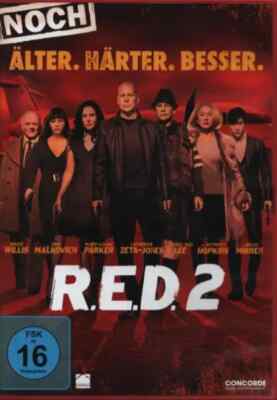 DVD Bruce Willis / John Malkovich a.o. R.E.D. 2 Concorde