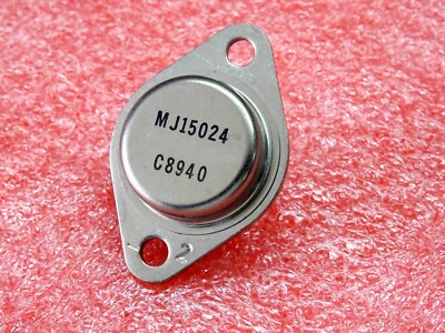Transistor De Puissance MJ15024 - NPN Silicium, 16A Max, Boîtier TO3 - Pour Ampli Audio, Alimentations