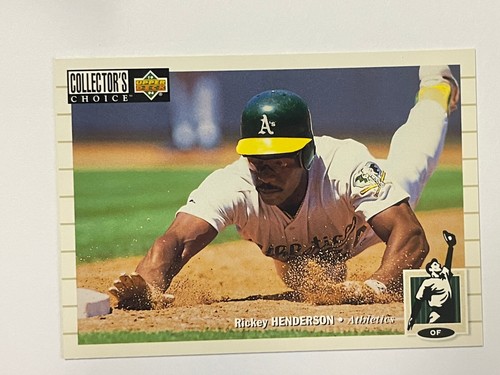 RICKEY HENDERSON Baseball Cards ***You Pick*** HOF Revised 5/16 - Picture 128 of 185