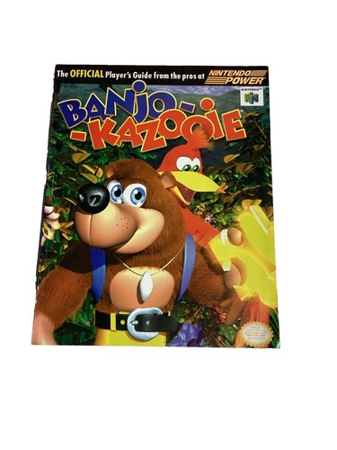 1997 Banjo-Kazooie / Star Fox 64 N64 Nintendo Power Poster