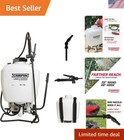 4-Gallon Backpack Sprayer Poly Tank Garden Water Pest Weed Control