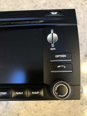 2009-2010 Porsche 957 Cayenne GTS S Turbo PCM 3 Navigation CD XM
