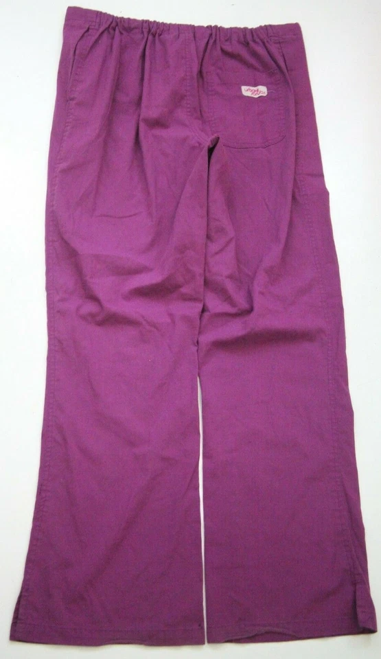 Pantalones de Enfermería Grandes Urbane Púrpura Bolsillos Poli Algodón Spandex 32 x 30 P36 Foto 2 de 4