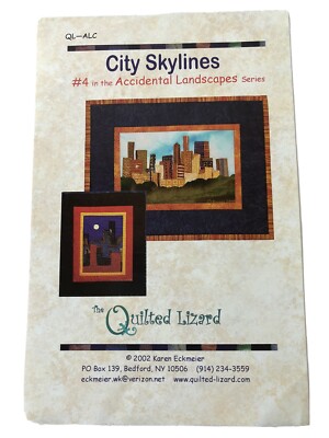 City Skylines #4 from the Quilted Lizard  OL1-ALC #4
