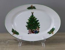 Kronester Bavaria Weihnachten Weihnachtsbaum Servierplatte Platte ca. 30x20 cm