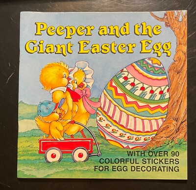 Peeper and the giant egg by rhonda chalek greenberg ISBN 0-671-64823-3 2 avail