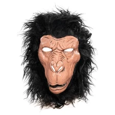 Monkey Man Mask Full Head Halloween Costume Cosplay Mask