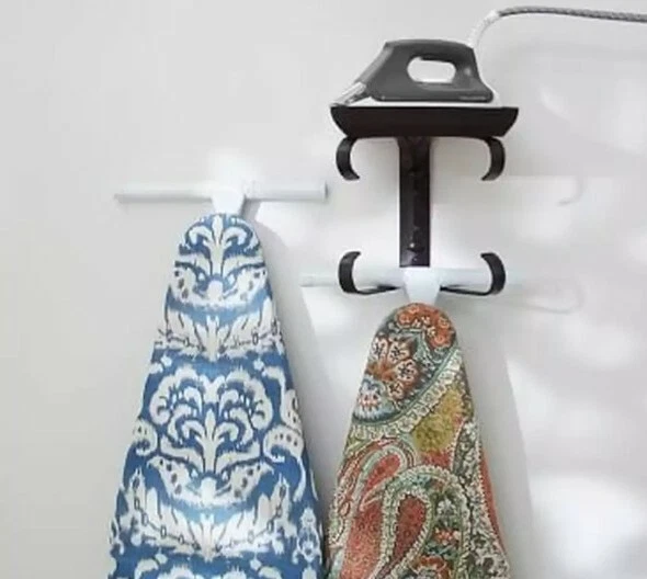 Metal Scroll Ironing Board Hanger Hook eBay