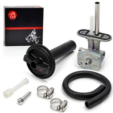 Fuel Valve Switch Petcock For Yamaha Grizzly YFM450 2007 - 2014 With Lever Screw