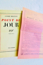 BRETON (André) Punto Del Giorno 1934
