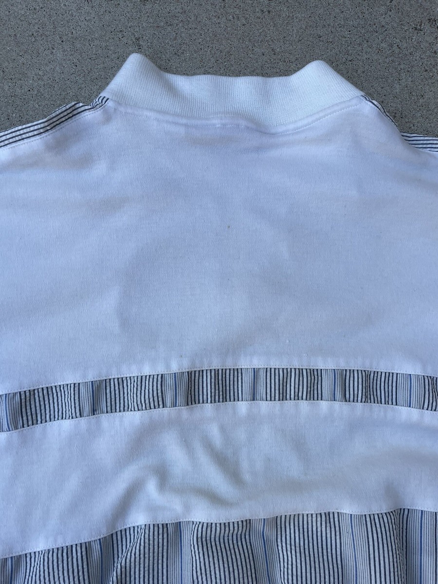 Vtg 90's Christian Dior Monsieur Zip Up Short Sleeve Bomber