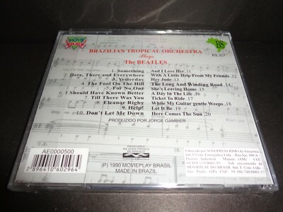 Beatles in Bossa Nova by Brazilian Tropical Orchestra (CD, Dec 