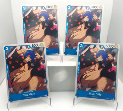 Blue Gilly Playset - OP10-054 x4 - Royal Blood - One Piece TCG - English