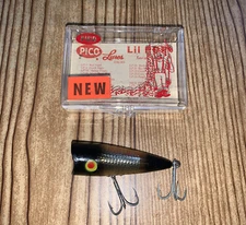 Vintage Pico Lil Pop (L10F) Black Silver Flash Reflector W/BOX