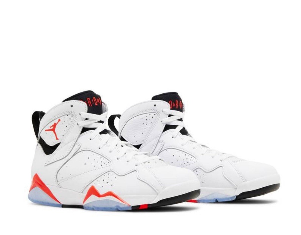 Nike Air Jordan 7 Retro ”White Infrared” The Air Jordan 7 “White Infrared” | Shoe Palace Blog