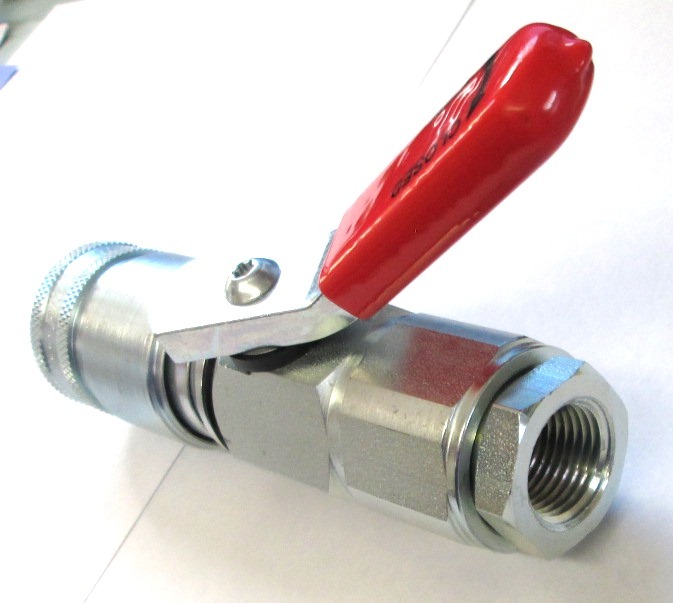 QC 92504R Pioneer Lever Style Quick Coupler Right Side (Red) eBay