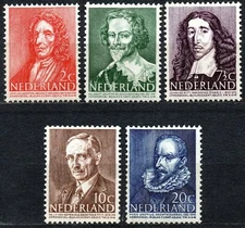 Netherlands Issue 1947 (490-494) Mint never Hinged