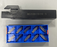 3/4 MGEHR2020-3 Lathe Turning Tool grooving cutting holder + 3mm 9030 Inserts