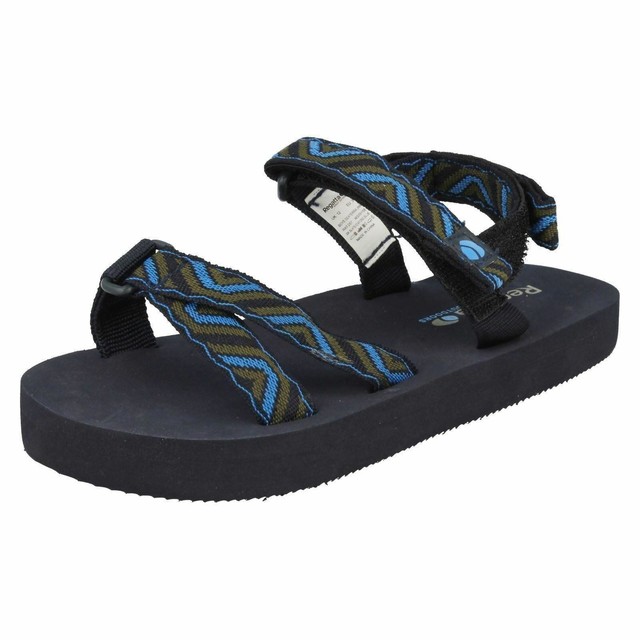 Boys Regatta Lightweight Casual Hook & Loop Textile Beach Sandals Seaterra | eBay