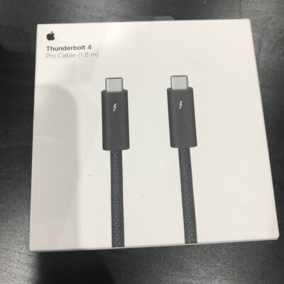 Apple Thunderbolt 4 Pro Cable (1.8m)Sealed, GENUINE Apple Thunderbolt 4 Pro Cable (1.8m)Sealed, GENUINE