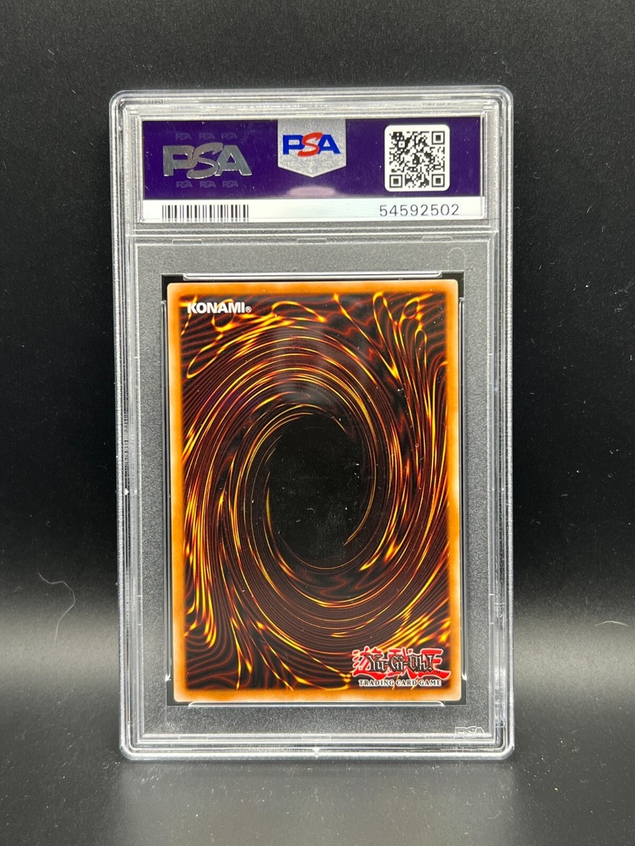 Yugioh PSA 7 NM Blue-Eyes Twin Burst Dragon MP17-EN056 Secret 1st