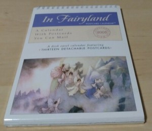 In Fairyland postcard calendar 2003 New and Sealed