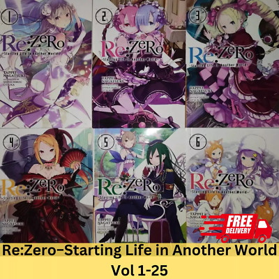 Re:Zero-Starting Life in Another World English Light Novel Vol.1-27 EXPRESS SHIP
