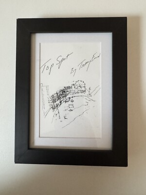 Tracey Emin Top Margate Spot Print rare in superior black frame rare collectible