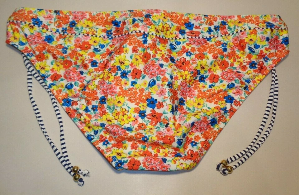 Gianni Bini Talla Grande PANTALÓN CON CORBATA TÚNEL Ditzy Floral Nuevo Para Mujer Bikini Parte Inferior Foto 2 de 4
