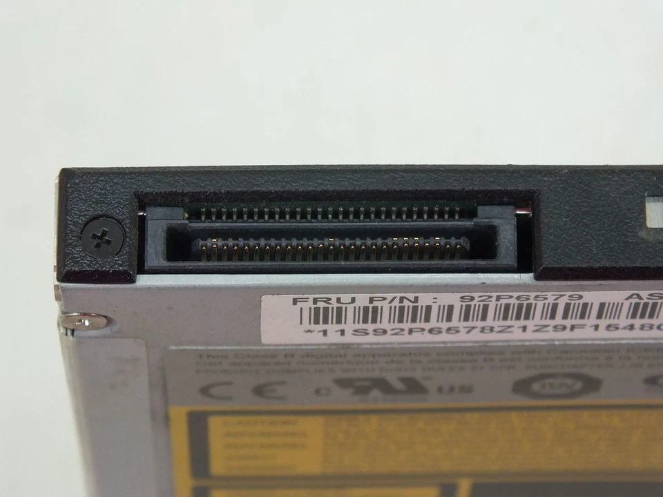 IBM 92P6579 Slim DVD-ROM Drive - Thinkpad T40 / T41 / T42 / R50 / R51 - Image 4 of 4