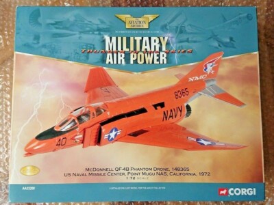 Corgi AA33208 McDonnell QF-4B Phantom Drone USNMC California 1972