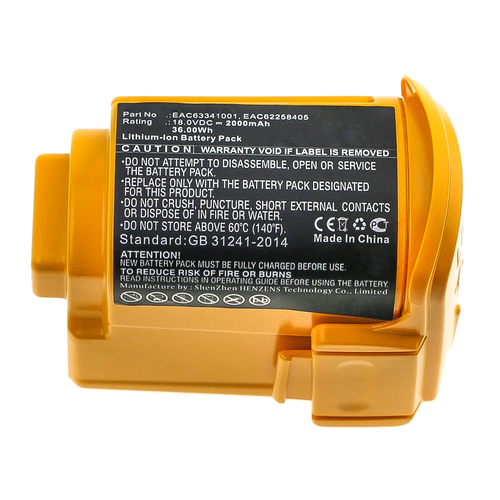 Eac62258401 lg аккумулятор