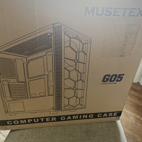 MUSETEX Computer Gaming Case G05 New